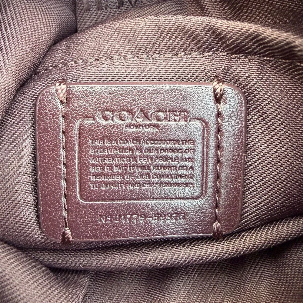 Coach Oxblood Kitt Messenger Crossbody Bag With Gold Hardware